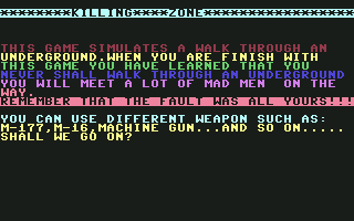 Killing Zone Screenshot 1